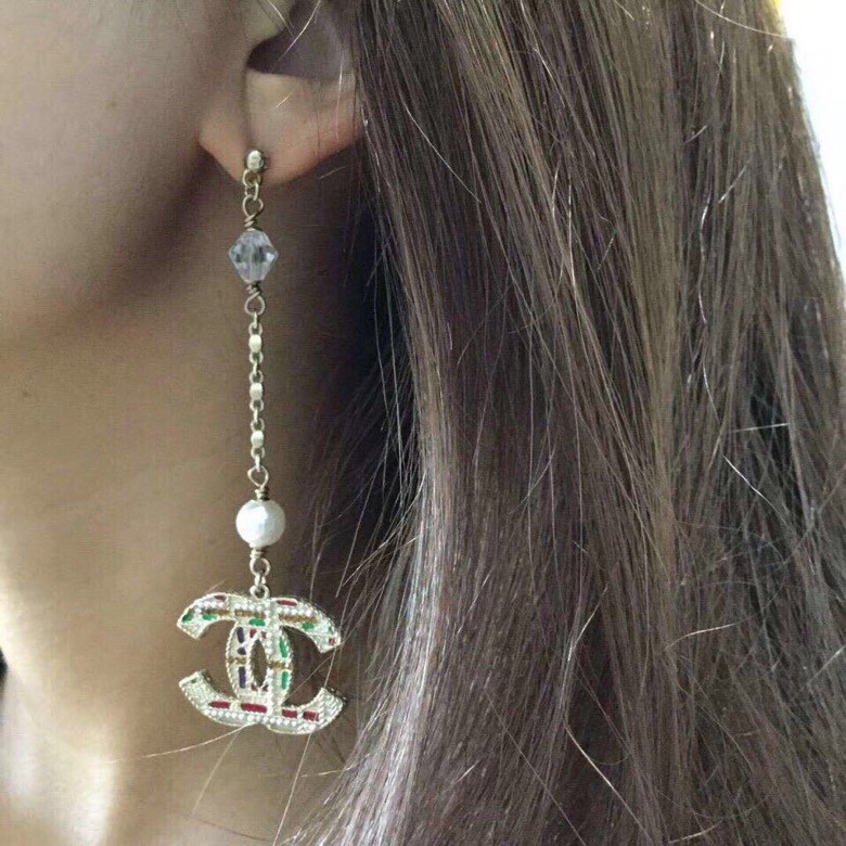 Ch*el earrings